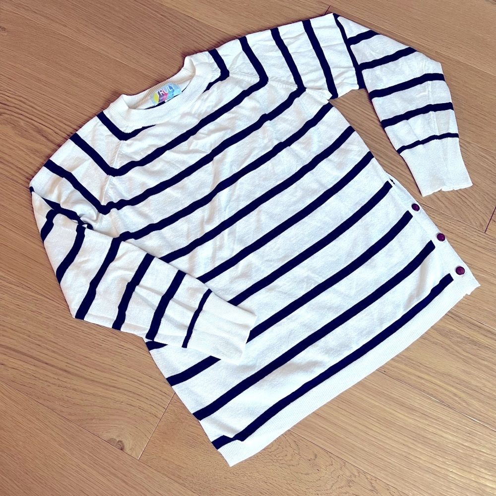 Truly striped sweater